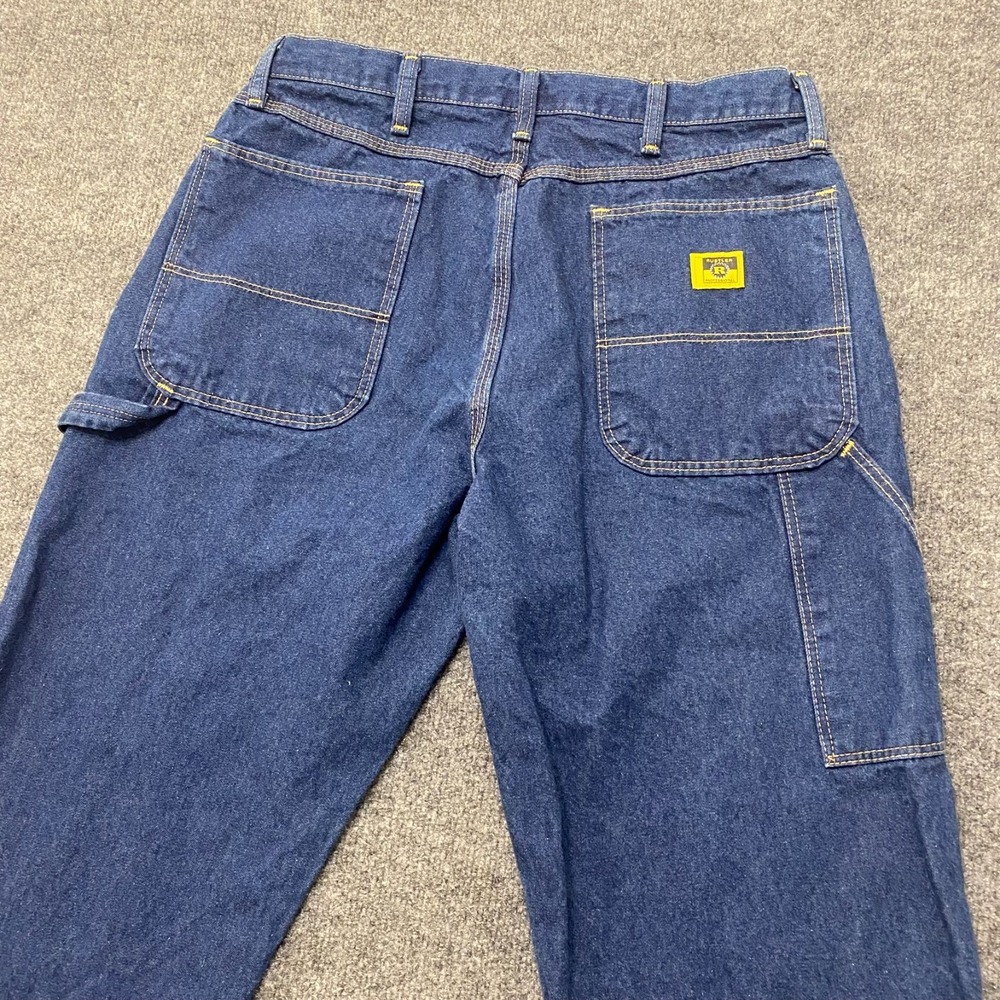 Vintage 90s Rustler Professional Carpenter Workwear Jeans Mens 34x30 Made in USA